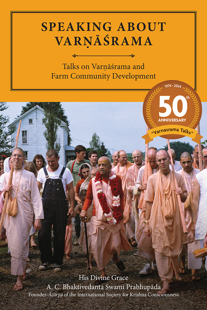 Speaking About Varnasrama